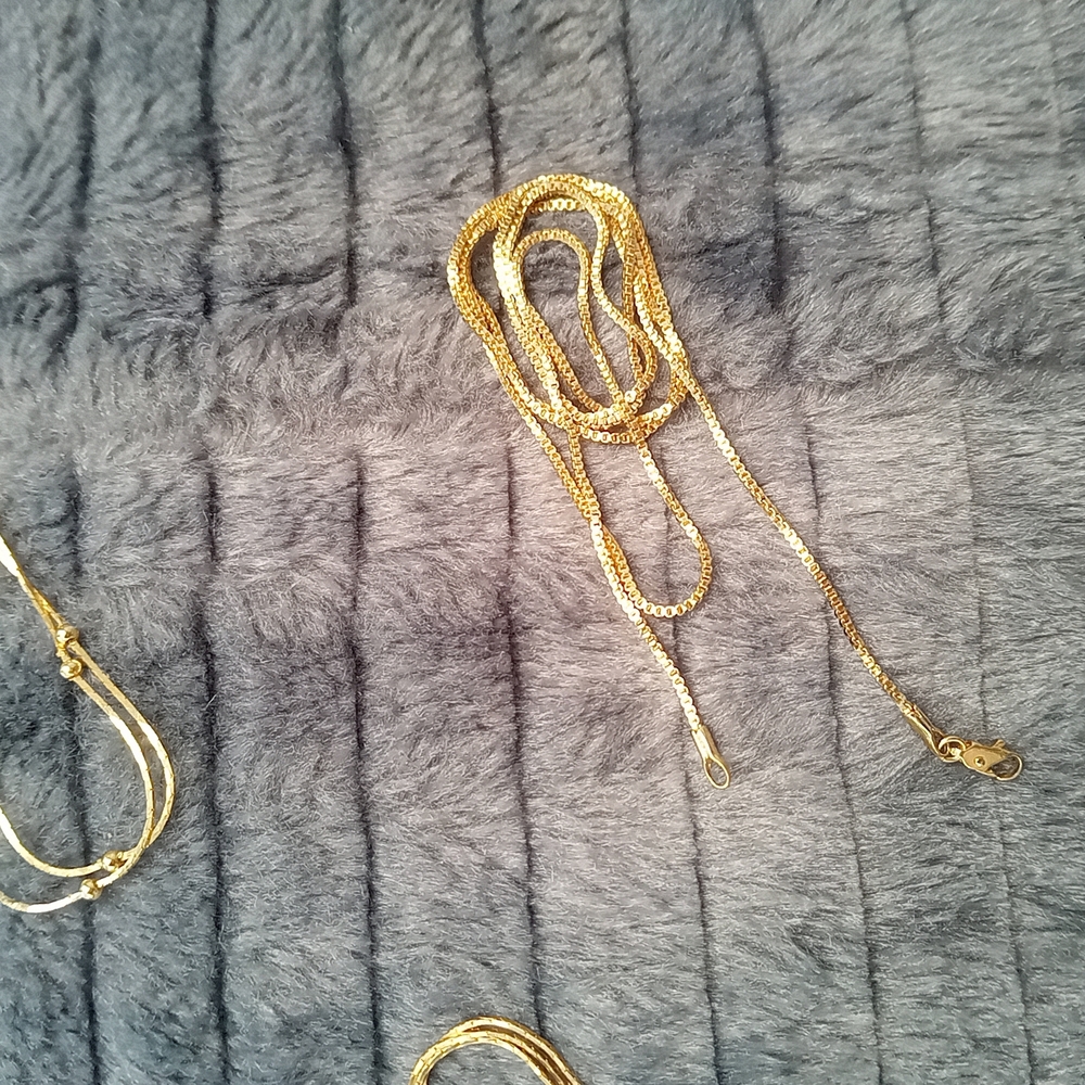 Source Unknown Gold Necklaces Set - image 5